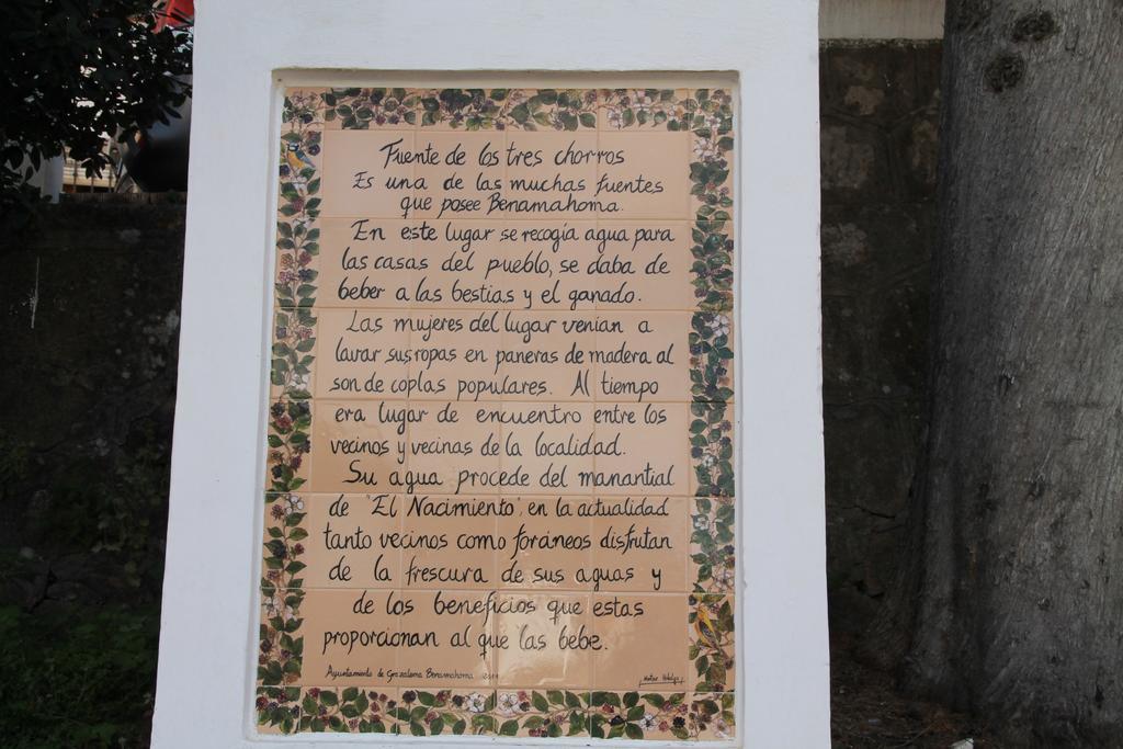 La Fuente De El Nacimiento Guest House Бенамаома Екстериор снимка